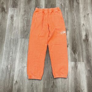 Stussy Dyed Stüssy Designs Pant Sweatpants 'Peach' Men's Size Small